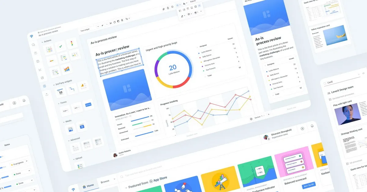 Praxie collaboration tool overview image